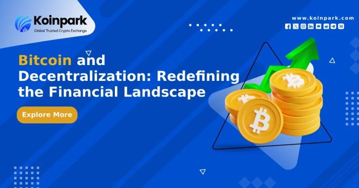 The Role of Bitcoin in Financial Decentralization